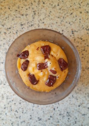 Φωτογραφία της συνταγής Γρήγορο Cookie κούπας στο φούρνο μικροκυμάτων