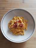 Gemelli with Pumpkin Carbonara 🎃🥓😋