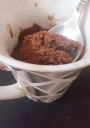A picture of Chocolate mug cake.