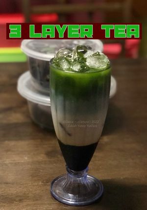 3 Layered Tea Resipi 3 Layer Tea oleh Dapur Yusfarisyia - Cookpad