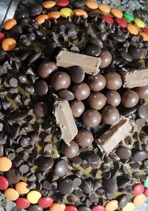 Una foto de Torta de chocolate y más chocolate