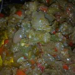 A picture of Garden egg sauce.