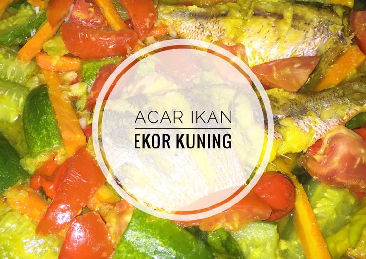 Resep Acar Ikan Ekor Kuning 🐟 oleh N i s a a - Cookpad