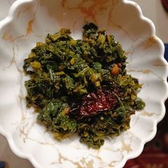 Sarson ka saag A picture of Sarson ka saag.