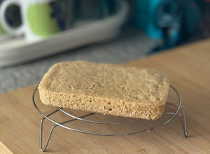 Una foto de Tartita de salvado de avena y yogur gruego