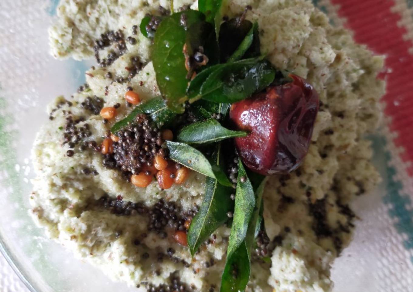 Coconut chutney (With Green chillies)