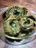 Alcauciles a la Romana (Carciofi a la Romana)
