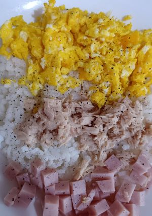 Una foto de Ensalada rápida de arroz