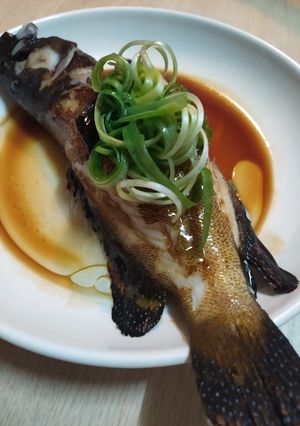 魚耀龍門清蒸石斑魚 的食譜成品照片