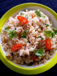 உடனடி முட்டை சாதம்(egg rice recipe in tamil) செய்முறை முக்கிய புகைப்படம்