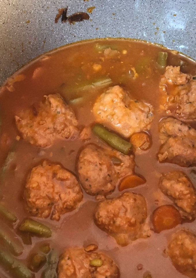 Una foto de Albóndigas en salsa