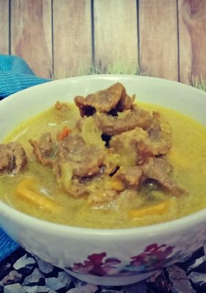Foto resep Kari daging tahu