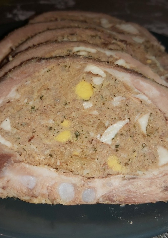 Daràlthússal töltött dagadó recept fotója