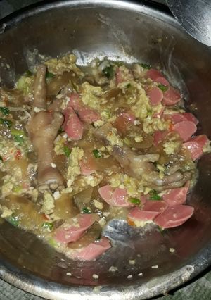Foto resep Seblak sosis ceker