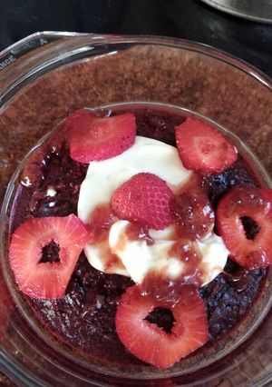 Φωτογραφία της συνταγής Red velvet baked oats