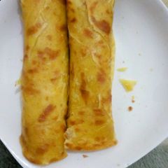 A picture of Pumpkin chapati #authormarathon.