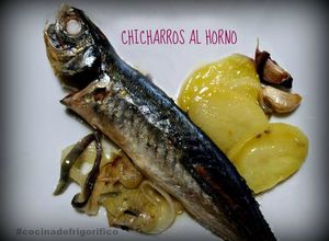 Una foto de Chicharros al horno