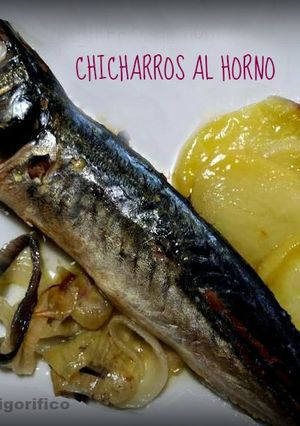 Una foto de Chicharros al horno