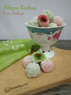 Foto resep 337. Klepon Cookies Unti Kelapa (terinspirasi dari Nastar Klepon