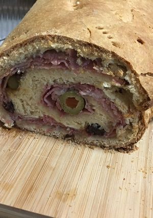 Una foto de Pan de Jamón