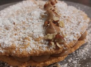Une photo de Dacquoise à la noisette