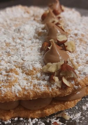 Une photo de Dacquoise à la noisette