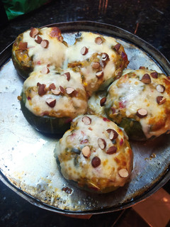 Una foto de Zapallitos rellenos