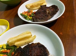 Foto resep Rib Eye Steak Ala Holicow
