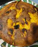 Pastel de plátano a la sartén