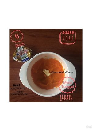 Foto resep MPASI 6 Bulan Pure Wortel