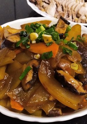 滷香菇瓠瓜 的食譜成品照片