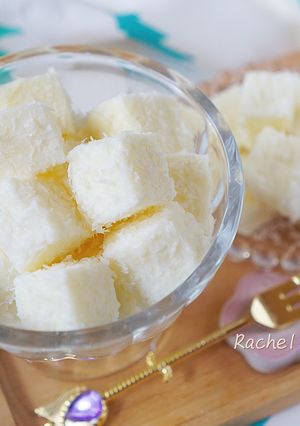 椰香雪花糕 的食譜成品照片