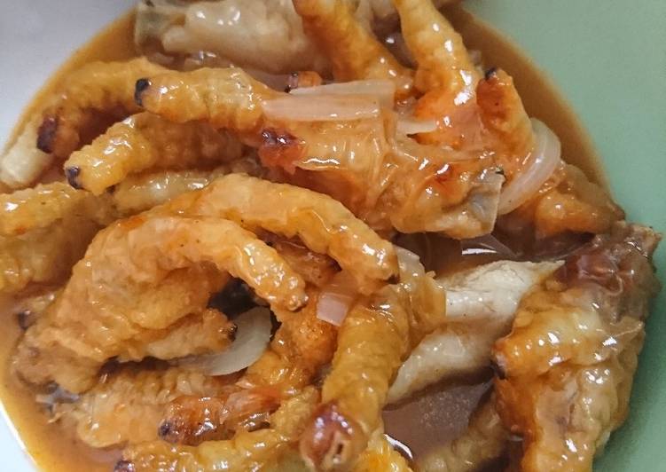 Ceker asam gurih simple yummy