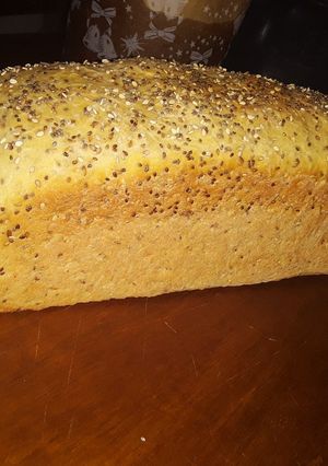 Una foto de Pan de molde con semillas