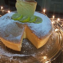 Japaneese cheese cake A picture of Japaneese cheese cake.