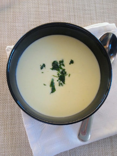 Una foto de Vichyssoise (crema de puerros)