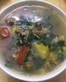 Canh ngao dứa chua