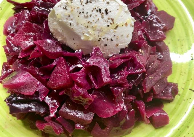 Ricetta di Fatto in casa Cavolo rosso in agrodolce