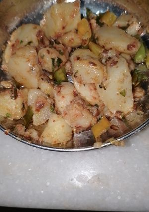 जीरा आलू रेसिपी मुख्य फोटो