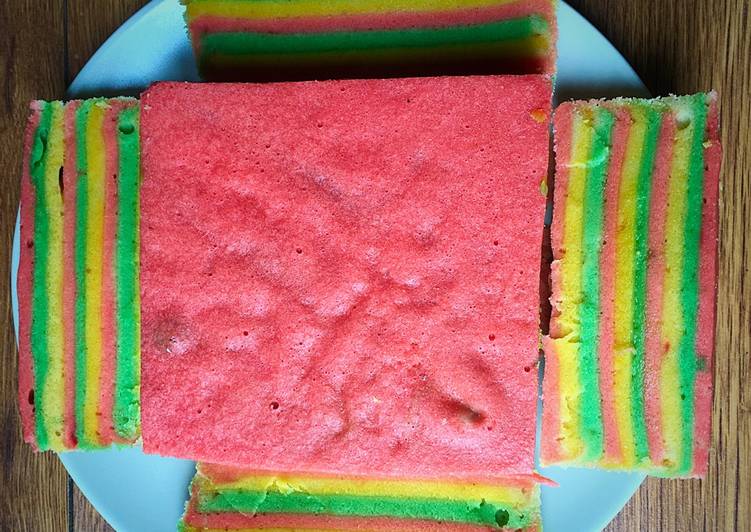 Langkah Mudah untuk Menyiapkan Bolu kukus lapis, Enak