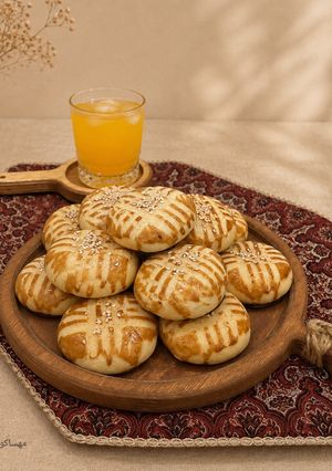 عکسی از دستور کلوچه عسلی
