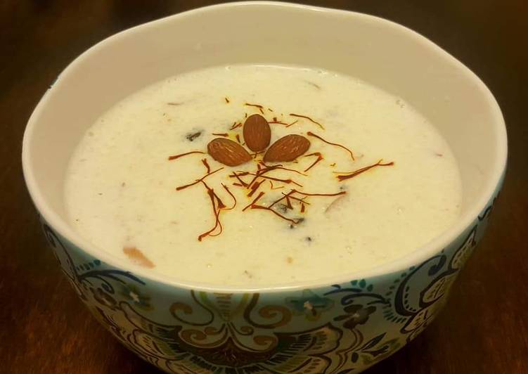 Steps to Prepare Speedy Phirni