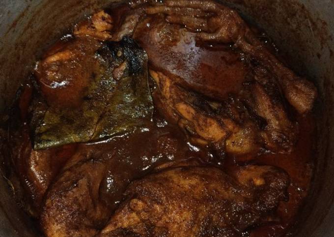 Cara Buat Rendang ayam kampung Wajib Dicoba