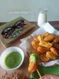 Churros Bites saus Coklat Matcha
