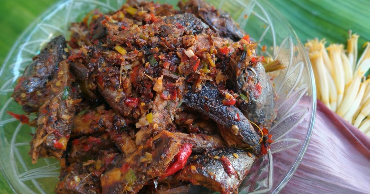 Tongkol balado ala masakan rumah padang