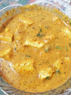 A picture of Paneer Butter Masala (Restaurant style).