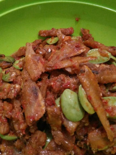 Foto resep Balado ikan asin tempe