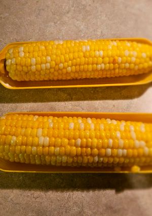 A picture of Corn-on-the-Cob.