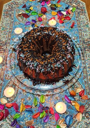 عکسی از دستور کیک تولد گل پسرم