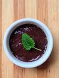 Crema de avellanas con cacao endulzada con miel de abejas 🐝🍯para untar o dipear con fruta fresca